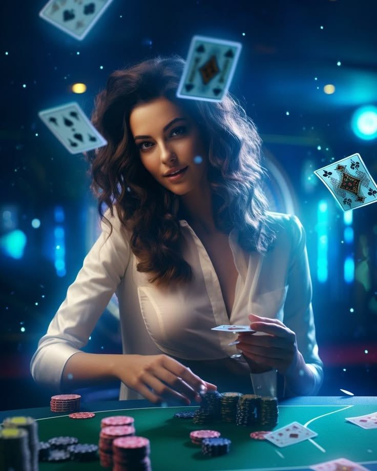 Layar permainan Galactic Gems dengan lima gulungan menampilkan simbol permata dan tema luar angkasa